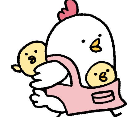 ニワトリの絵