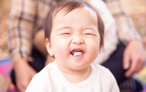 笑顔の赤ちゃん